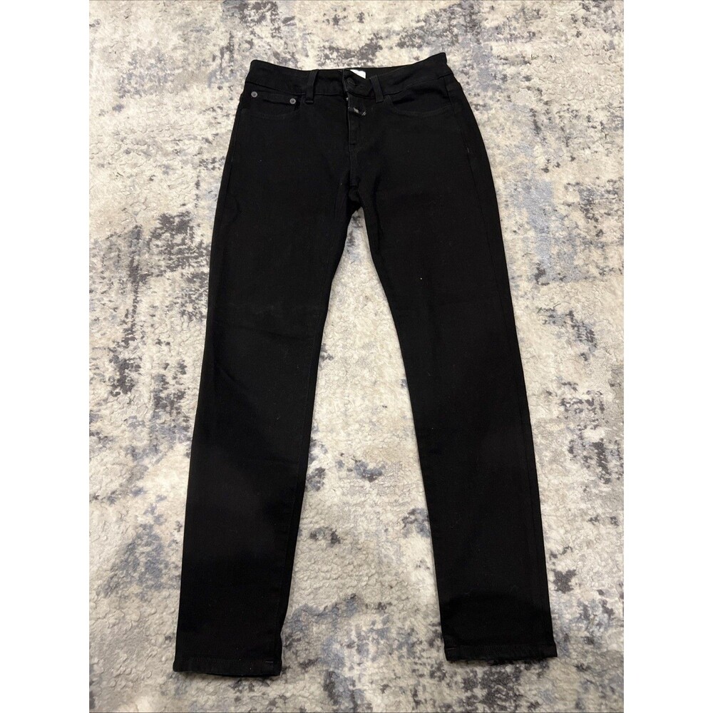 CLOSED  Skinny Fit Jeans Black Wash Made in ITALY Sz 28